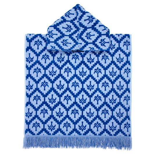 Bambury Cocos Kids Poncho Cobalt