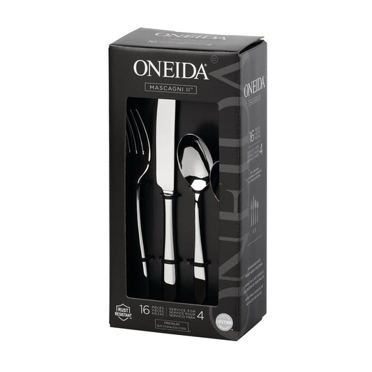 Oneida Mascagri II 16 Piece Cutlery Set