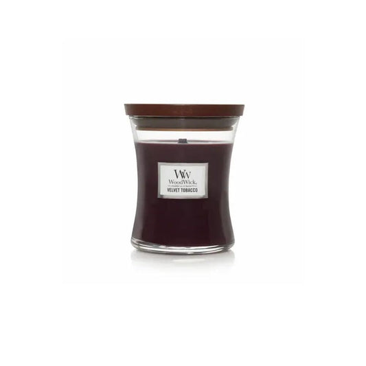 WoodWick Velvet Tobacco Medium Candle