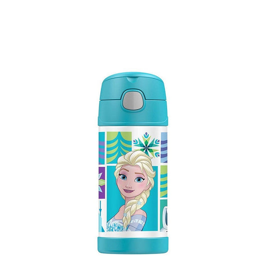 Thermos FUNtainer Stainless Steel Disney Frozen Drink Bottle 355ml